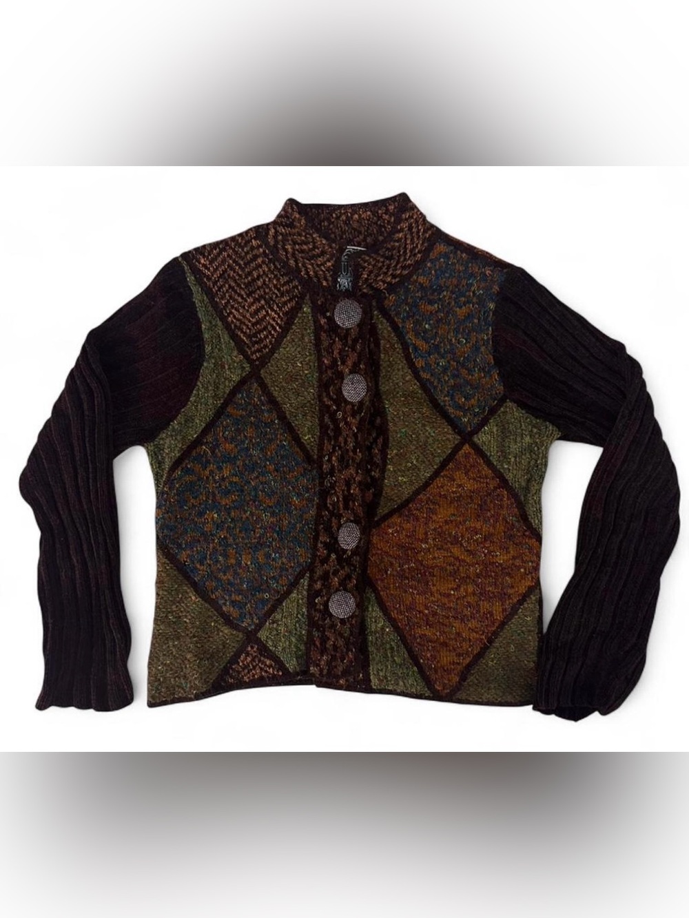 Patchwork Cardigan - Picture 2 of 6